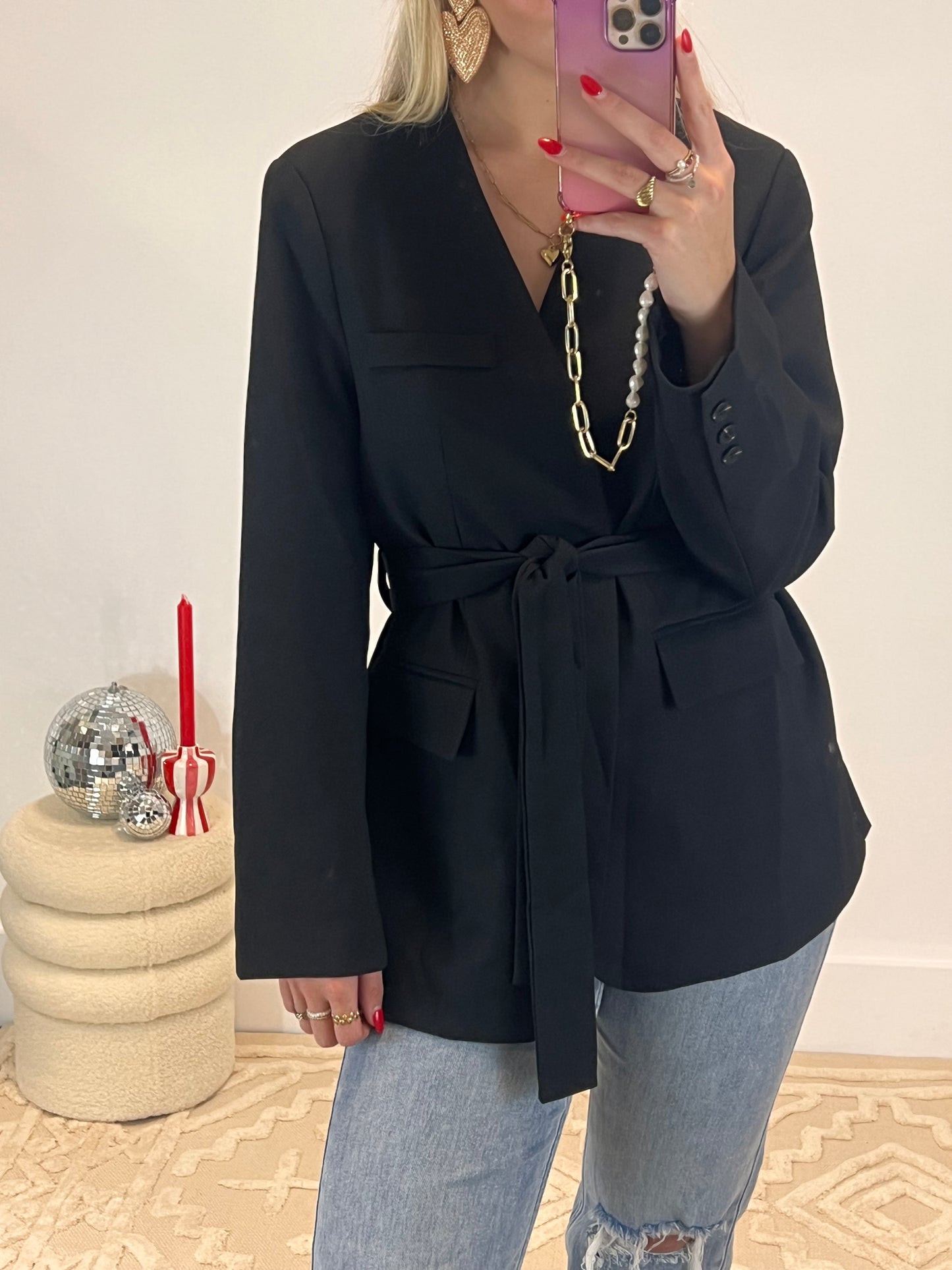 Jade Blazer Black