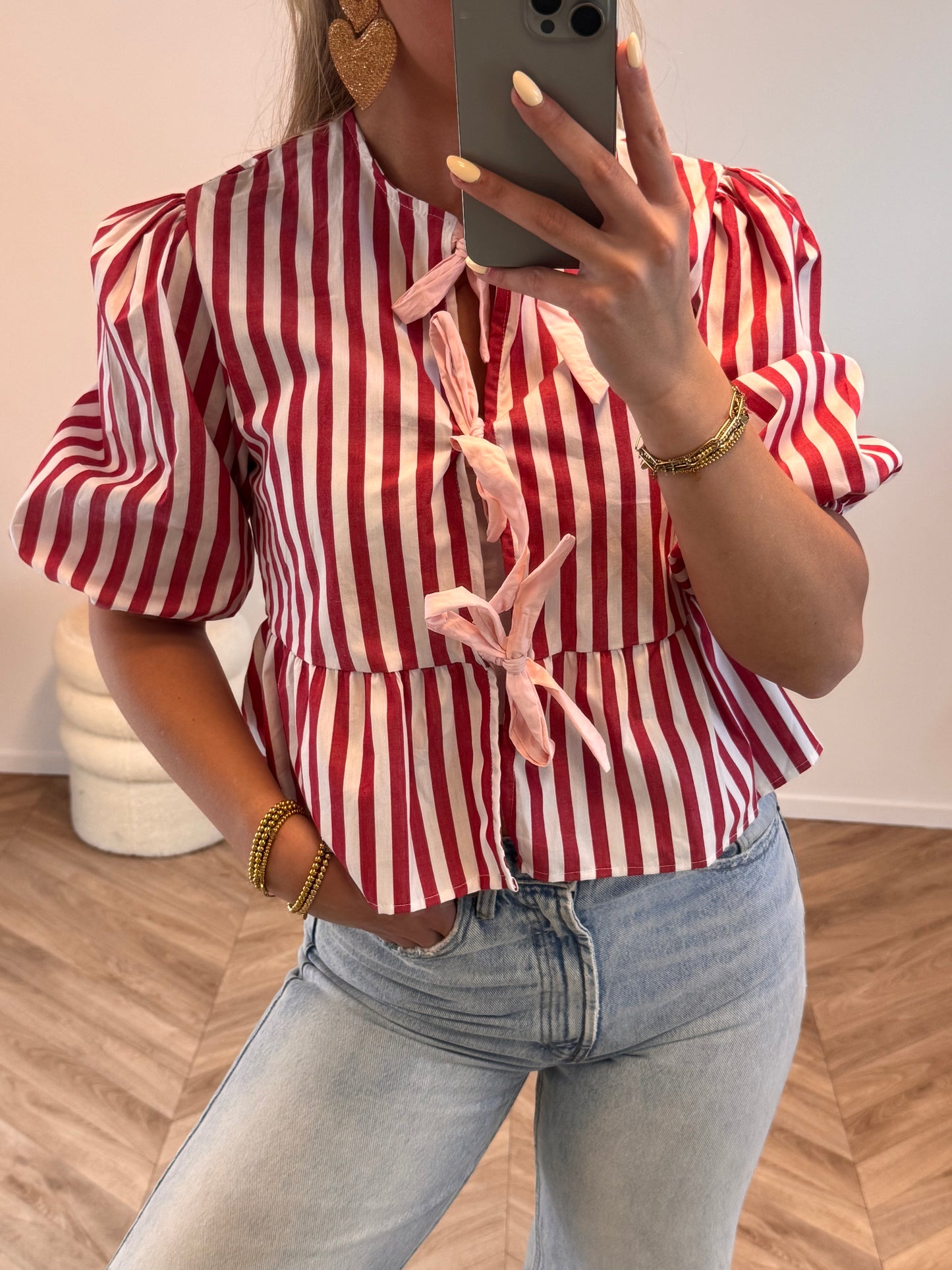 Lola Striped Blouse