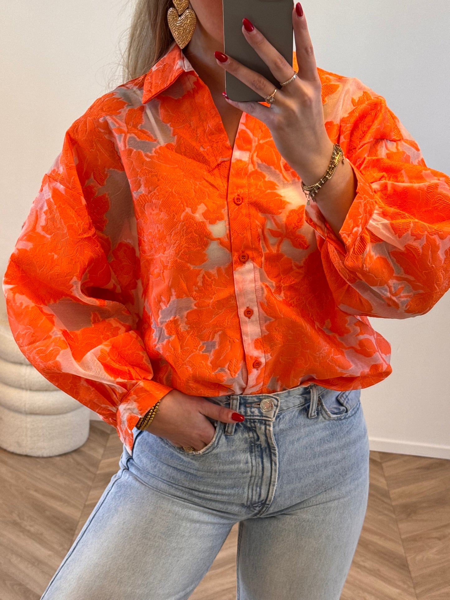 Juna Blouse Oranje