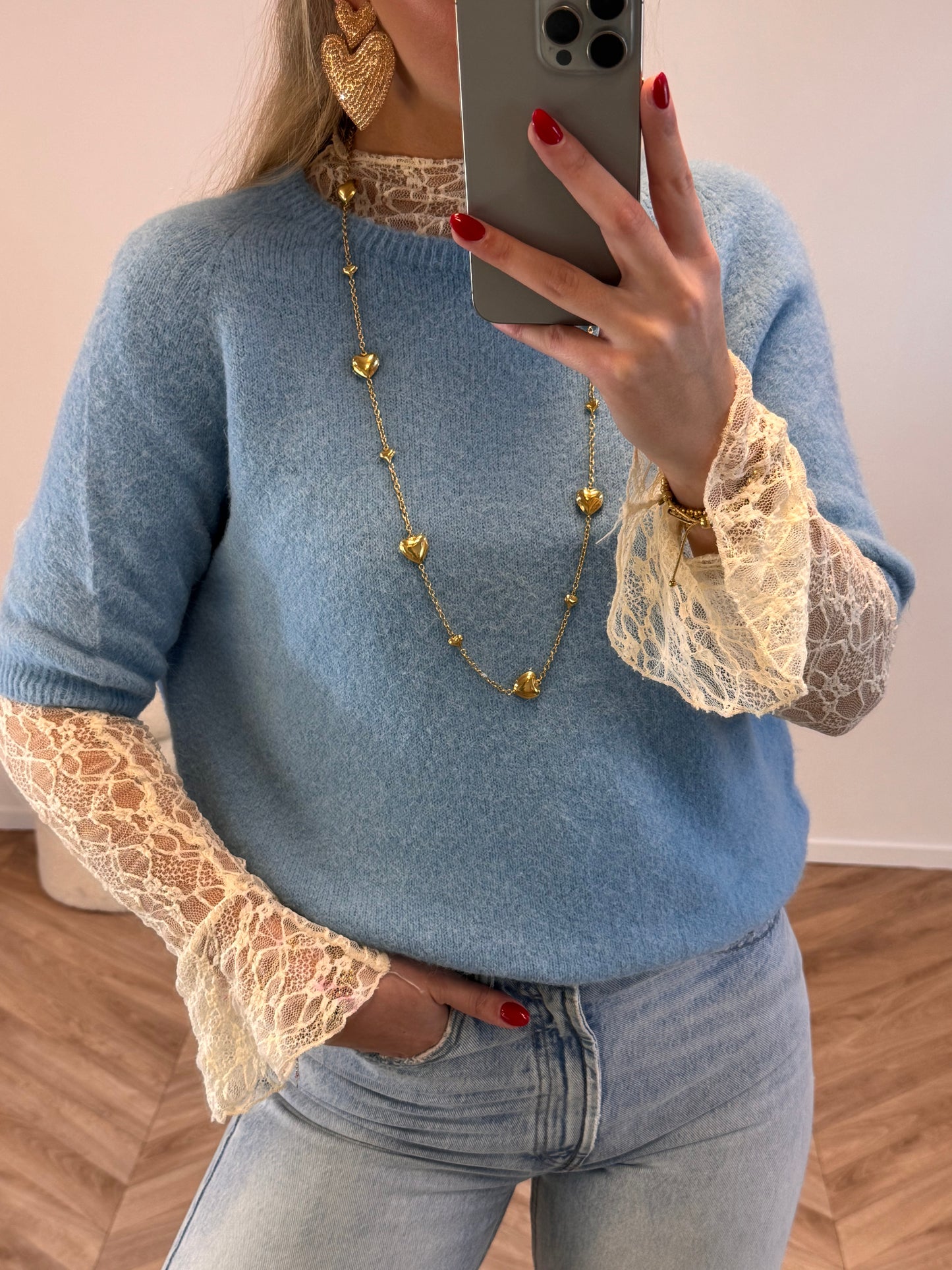 Jolie Knit Baby Alpaca Lichtblauw