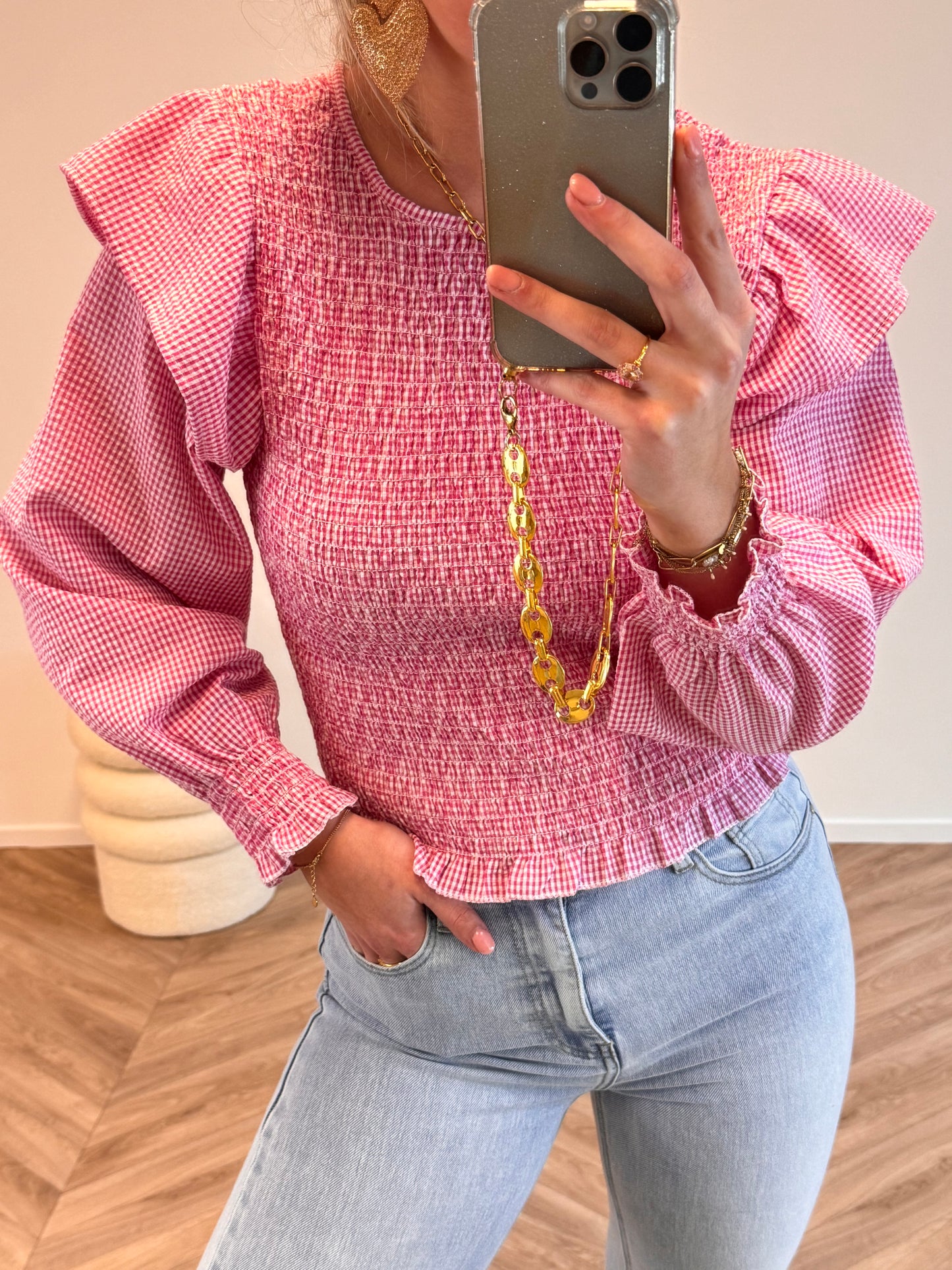 Lou Top Roze