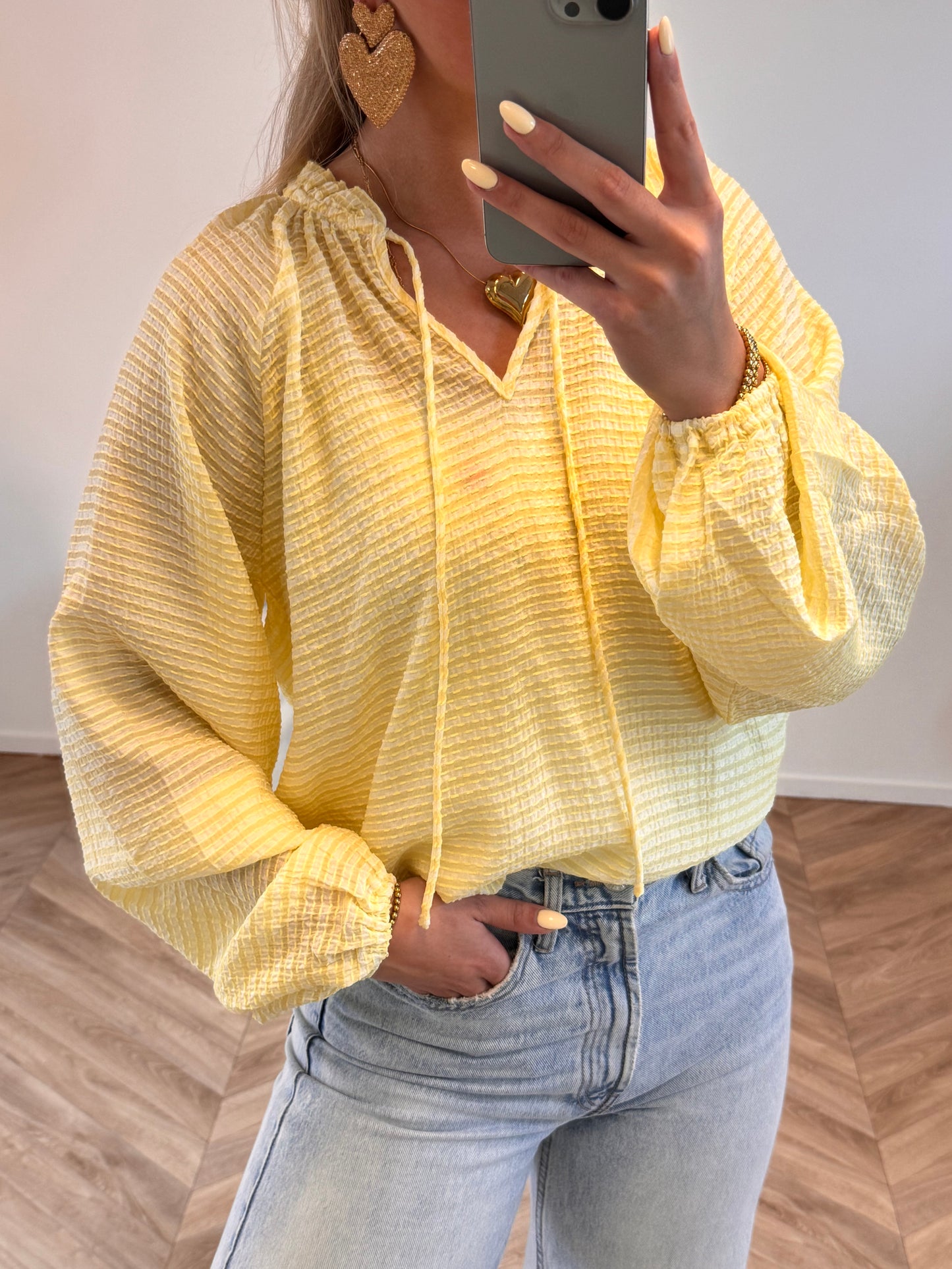 Viva Blouse Geel