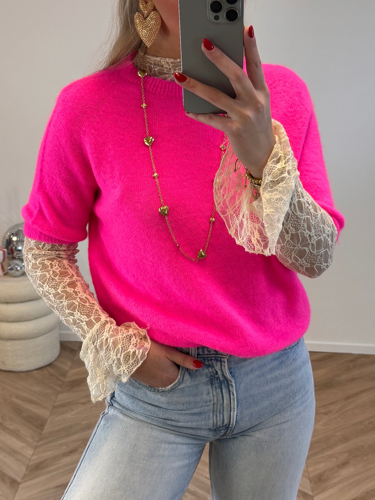 Jolie Knit Baby Alpaca Felroze