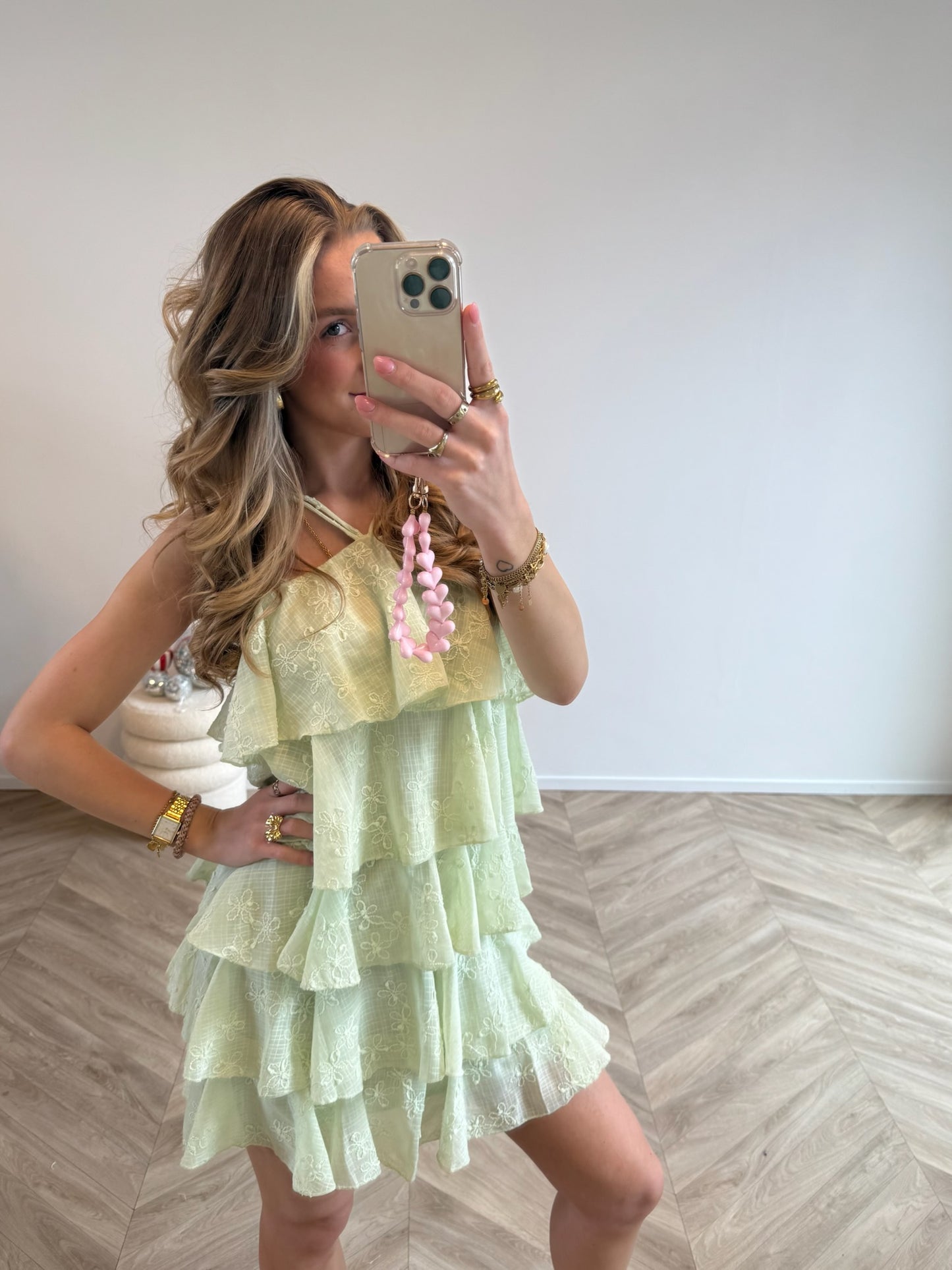 Flowy Dress Groen