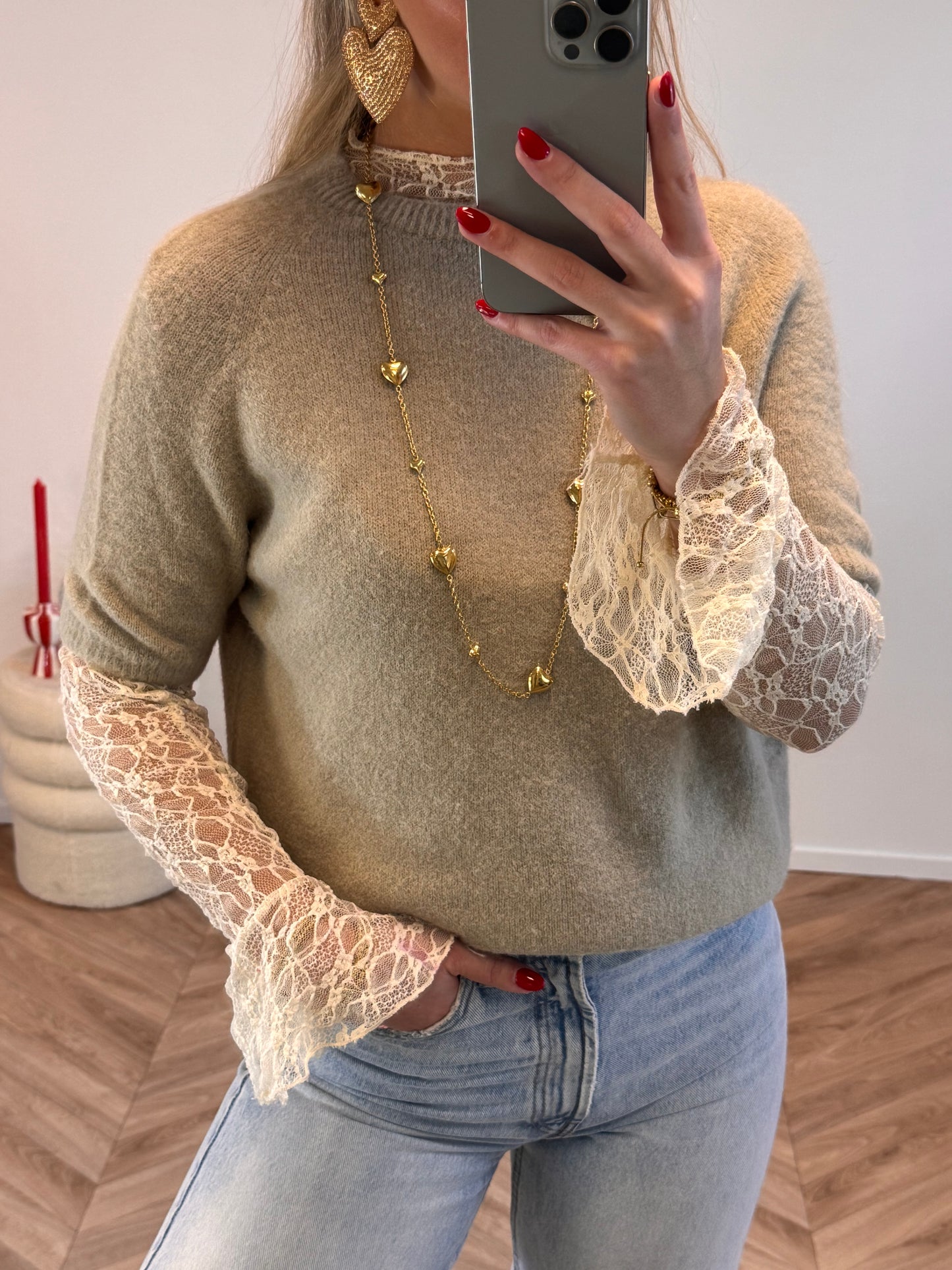 Jolie Knit Baby Alpaca Taupe