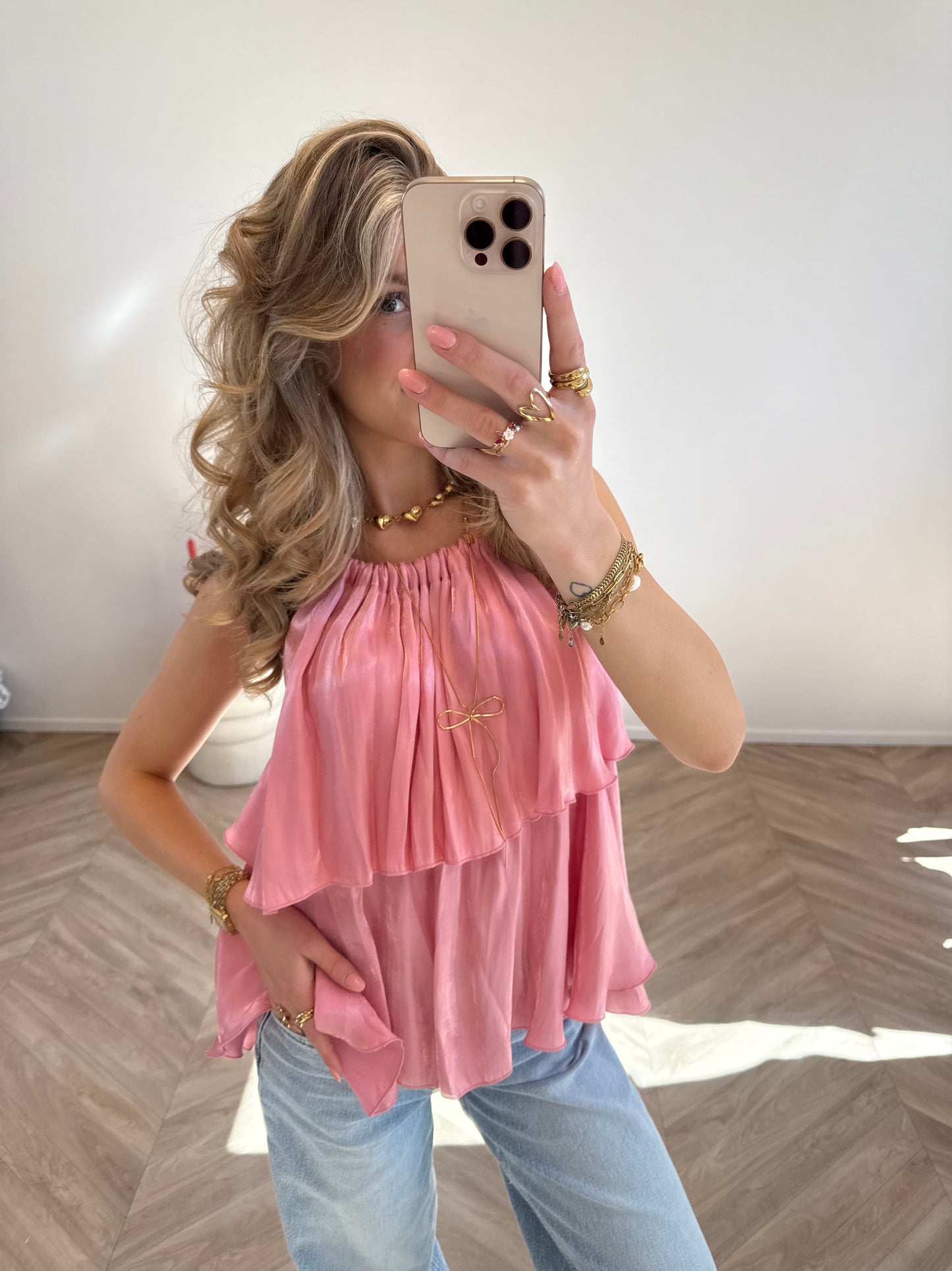 Loua Top Roze