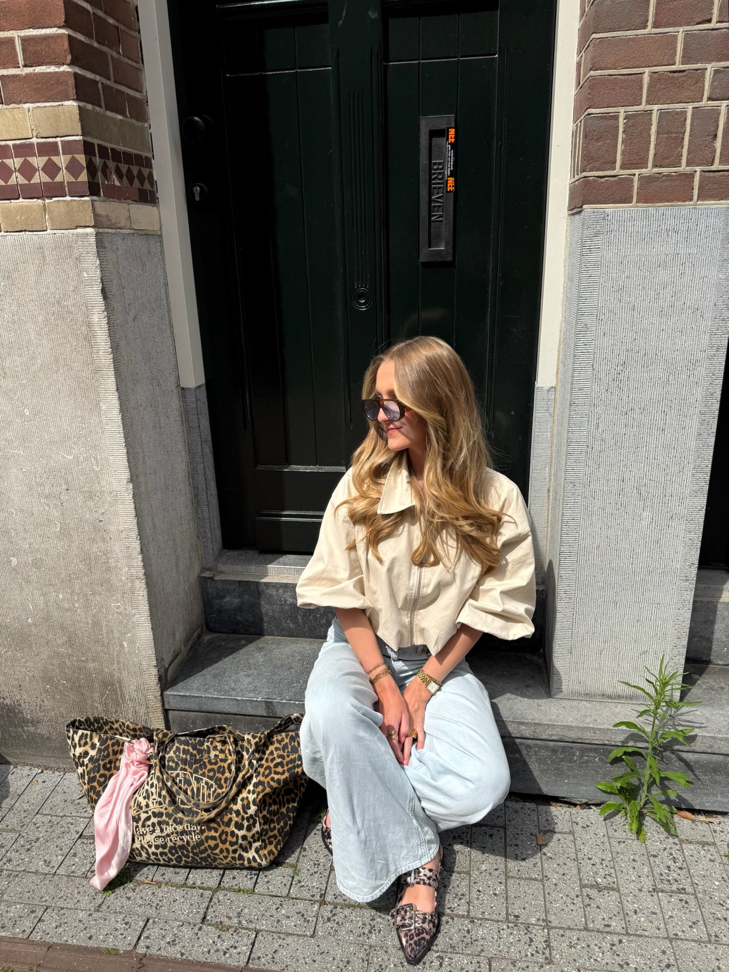 Britt Bomberjack Beige