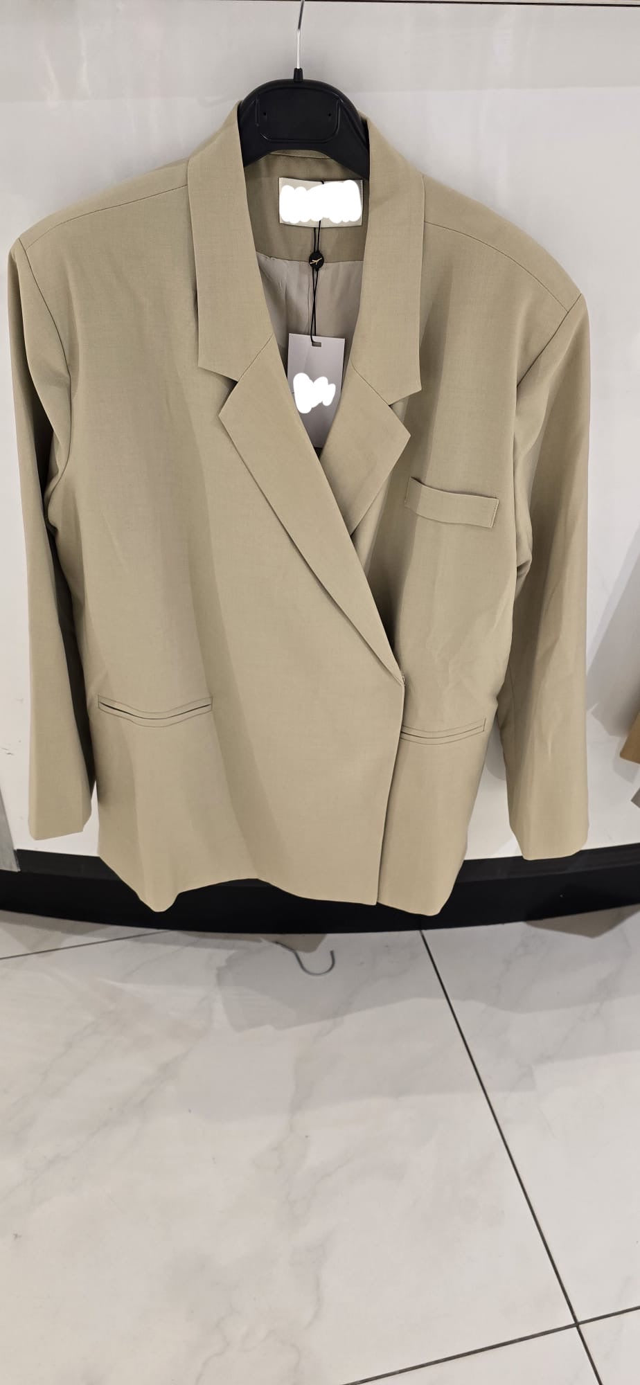 Juul Oversized Blazer Beige