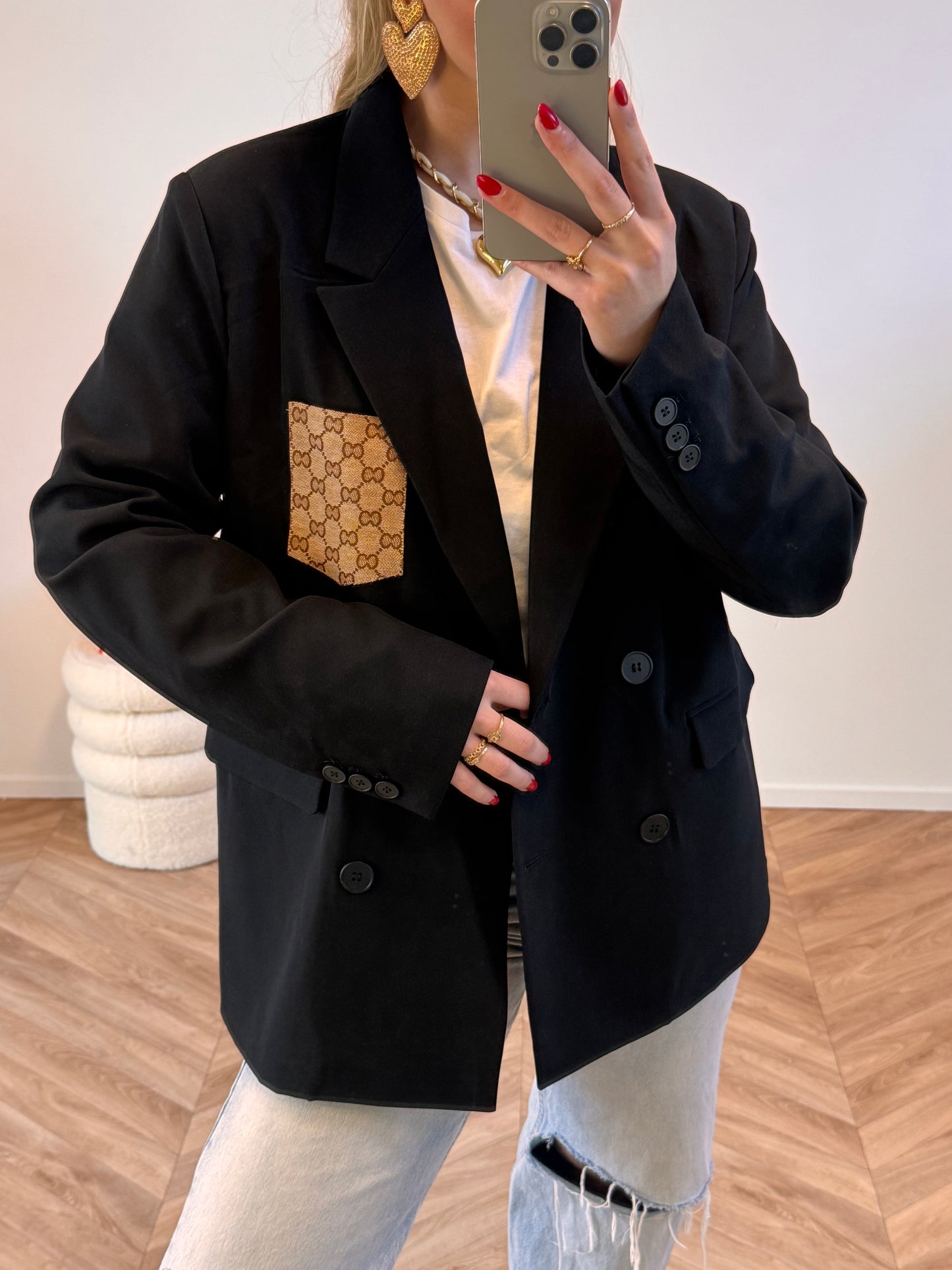Feline Blazer Zwart PRE ORDER