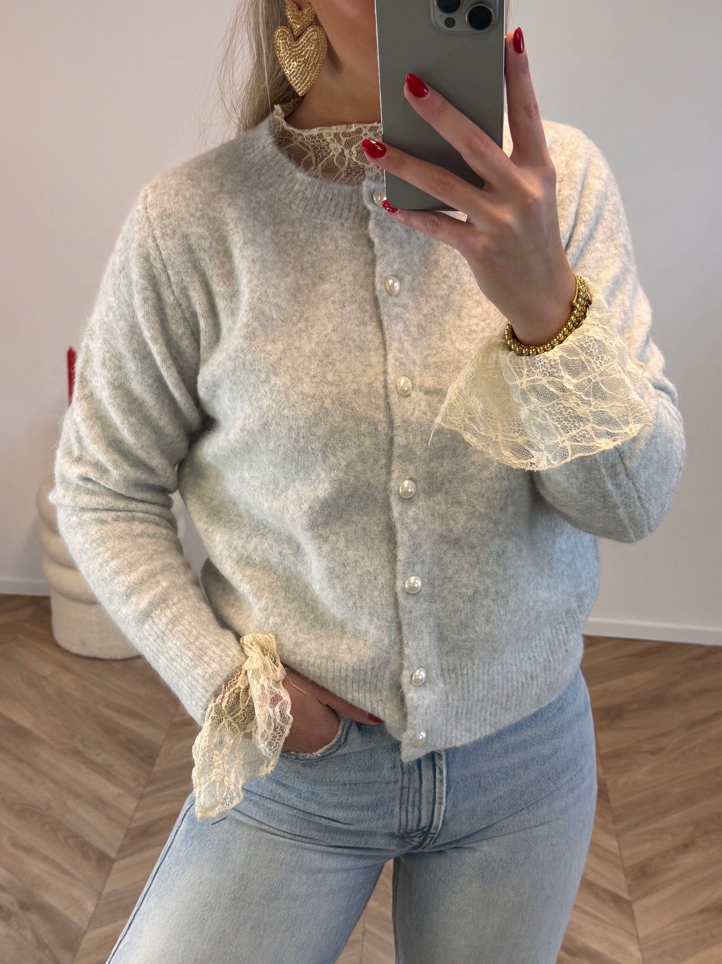 Isa knit Grijs