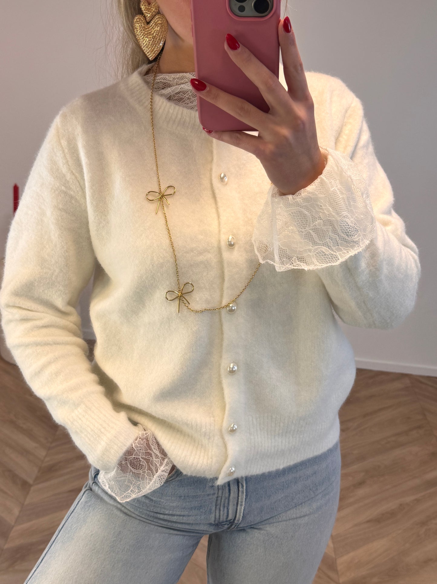 Isa knit Off White