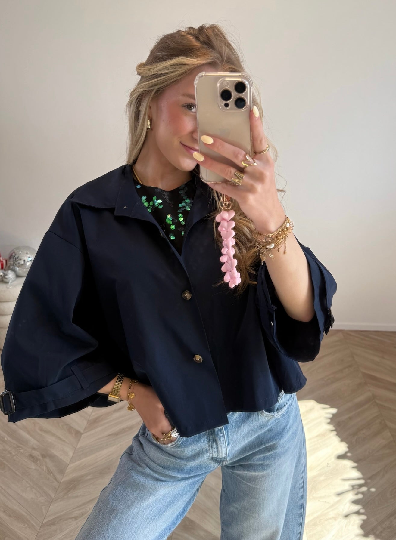 Merel Trenchcoat Navy