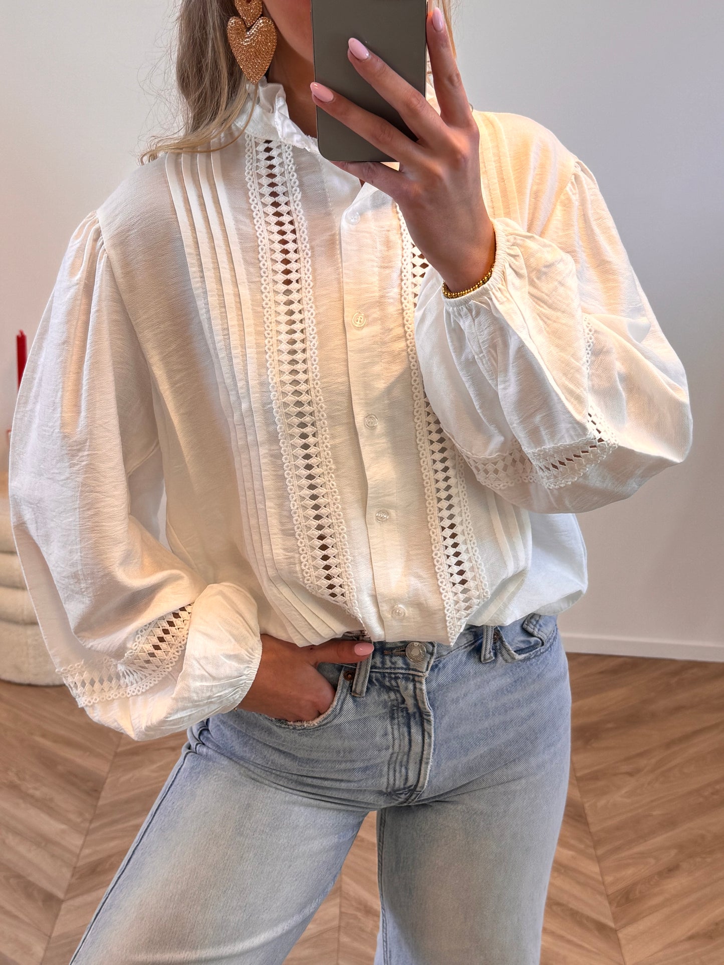 Feline Blouse Wit