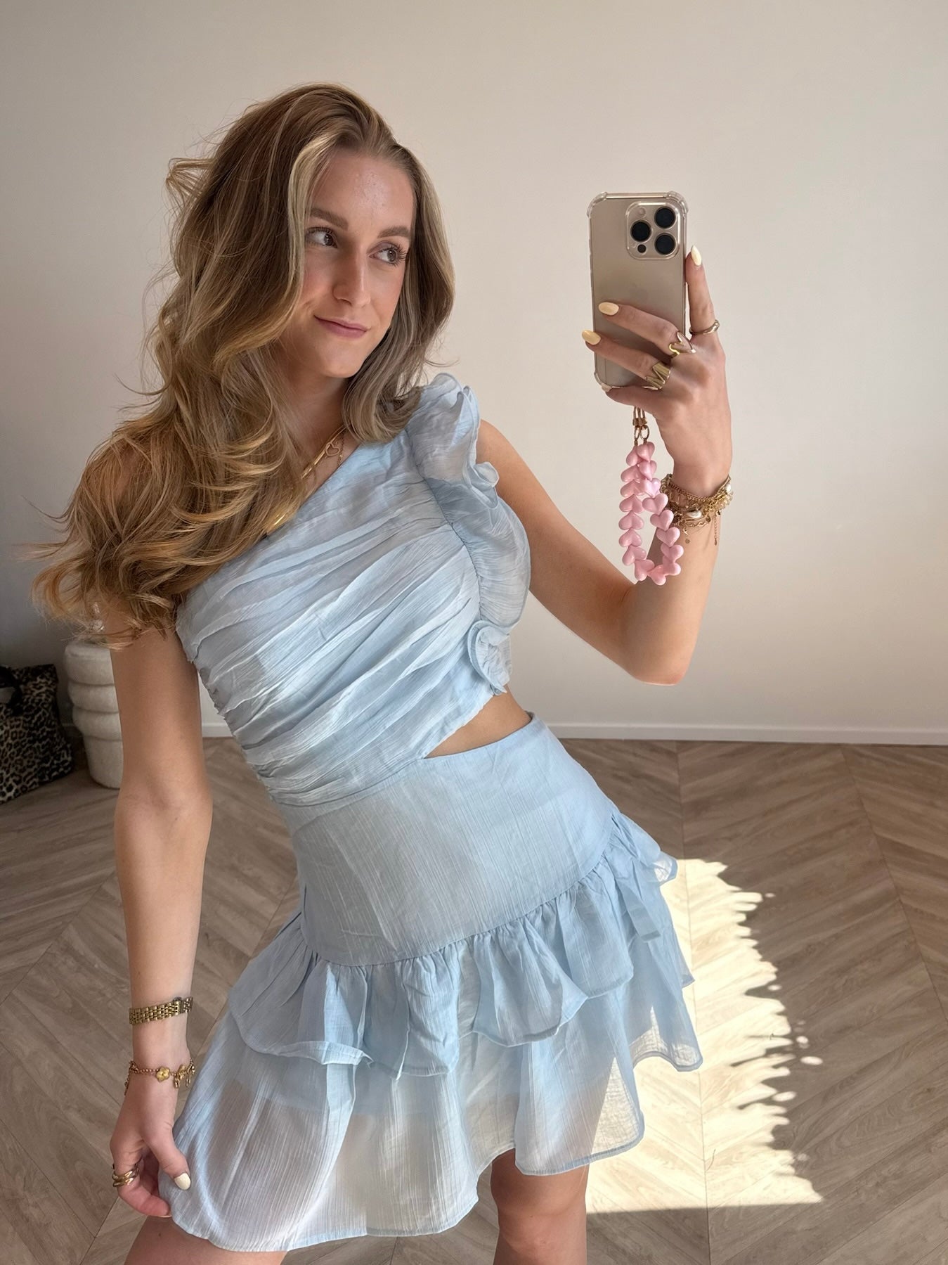 Chloë Jurk Lichtblauw