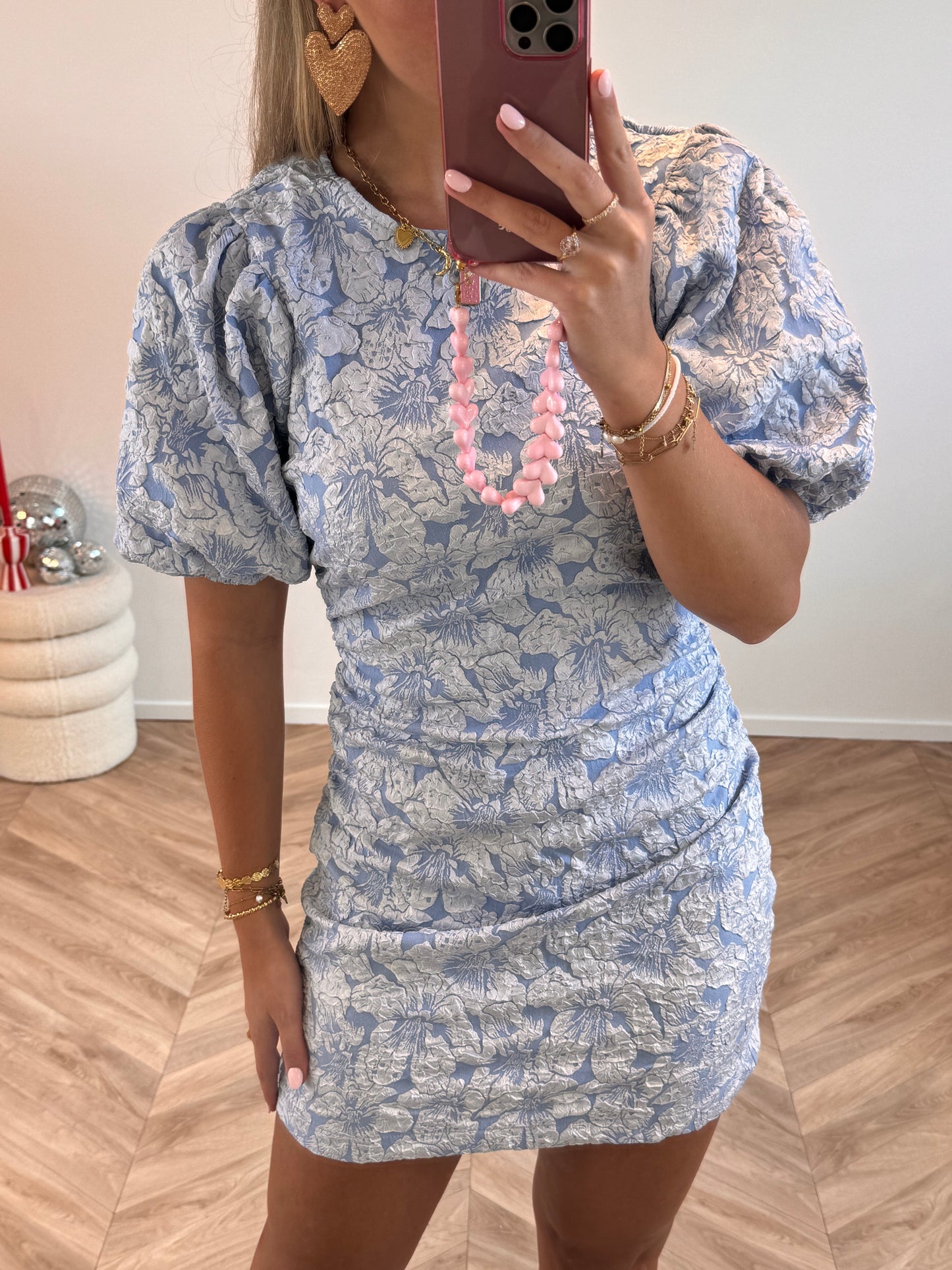 Fien Dress Blauw