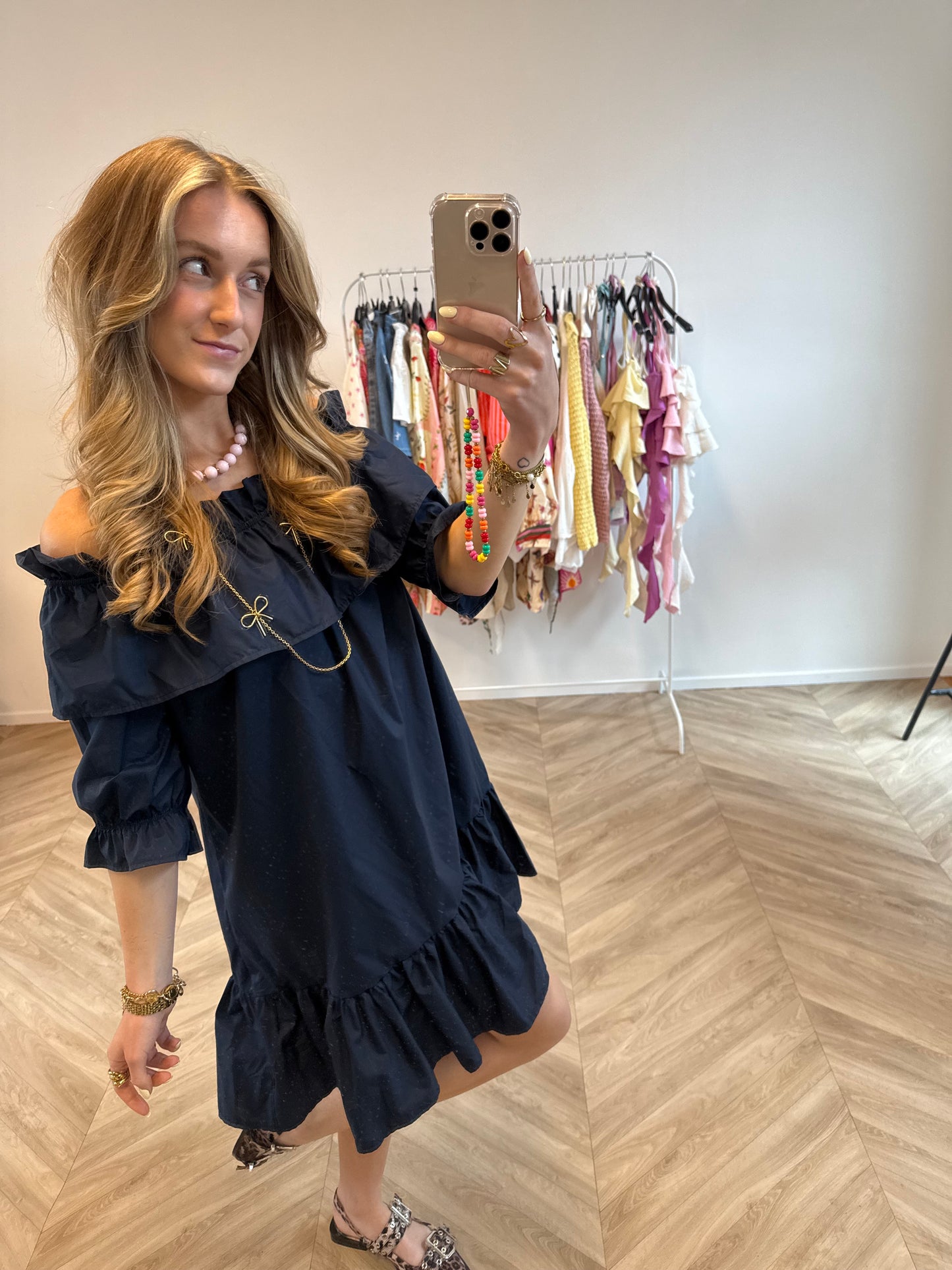 Jade Dress Navy