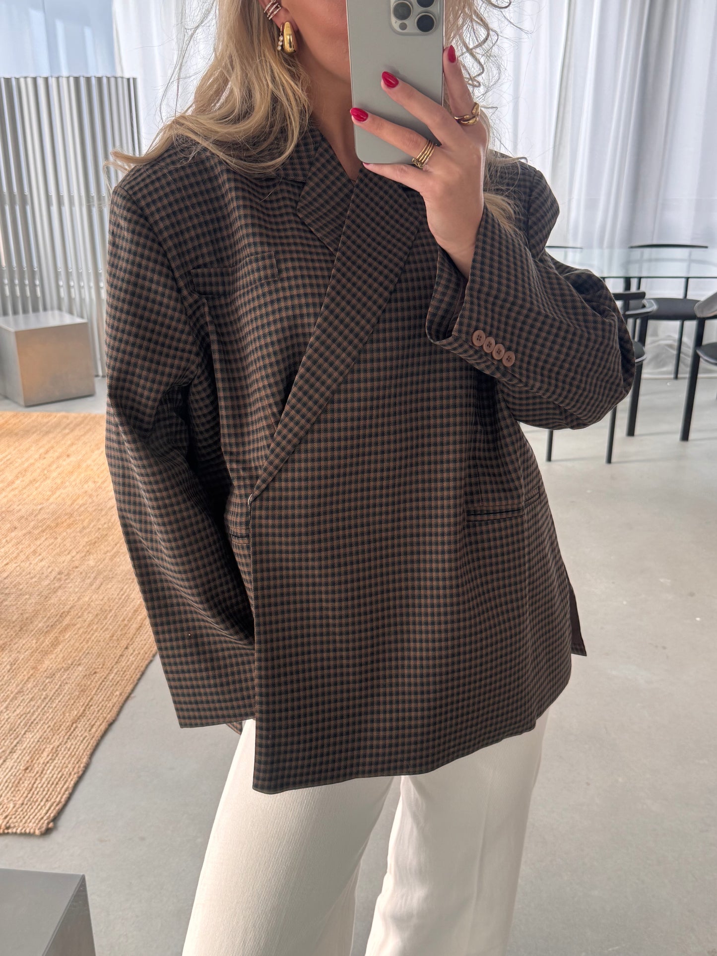 Jasmijn Blazer Bruin PRE ORDER