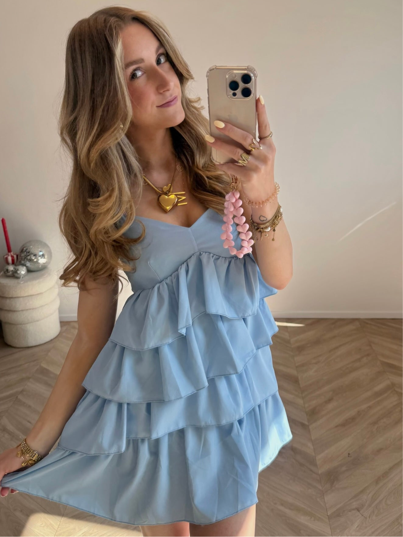 Maeve Jurk Lichtblauw