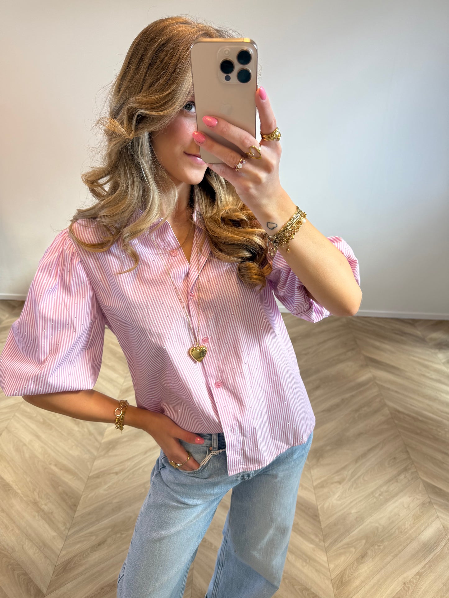 Sara Blouse Roze
