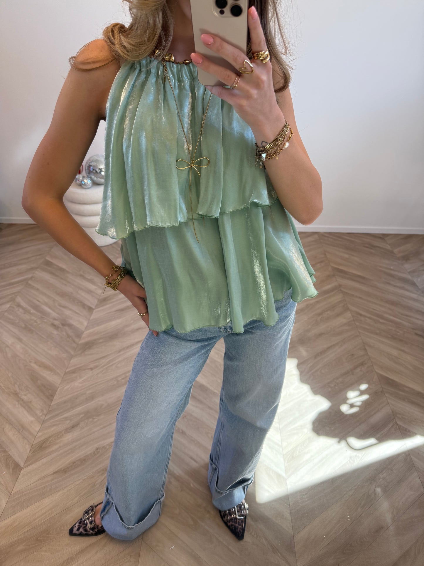 Loua Top Groen