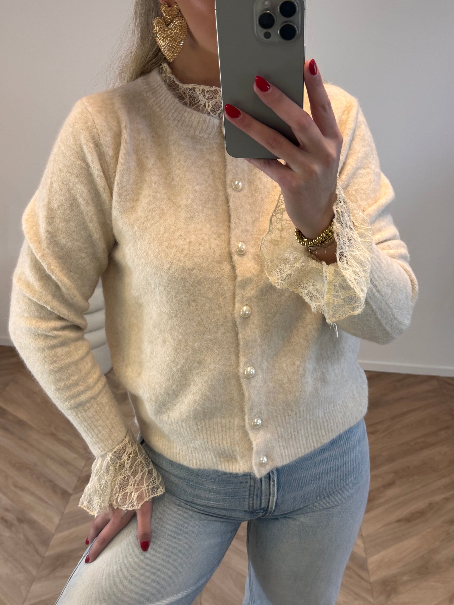 Isa knit Beige