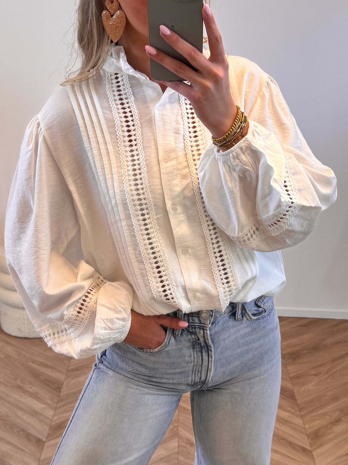 Feline Blouse Wit