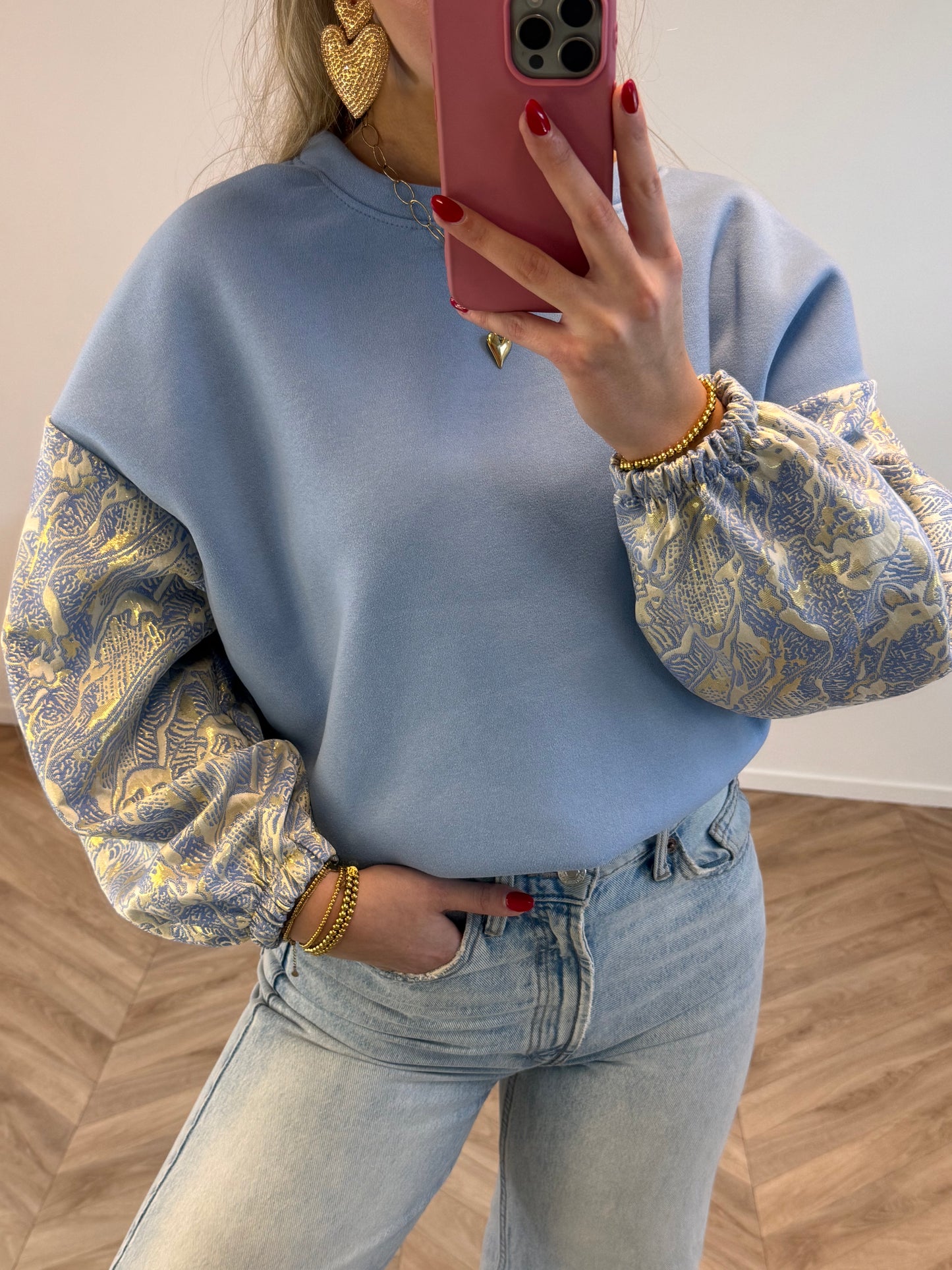 Rosie Trui Blauw