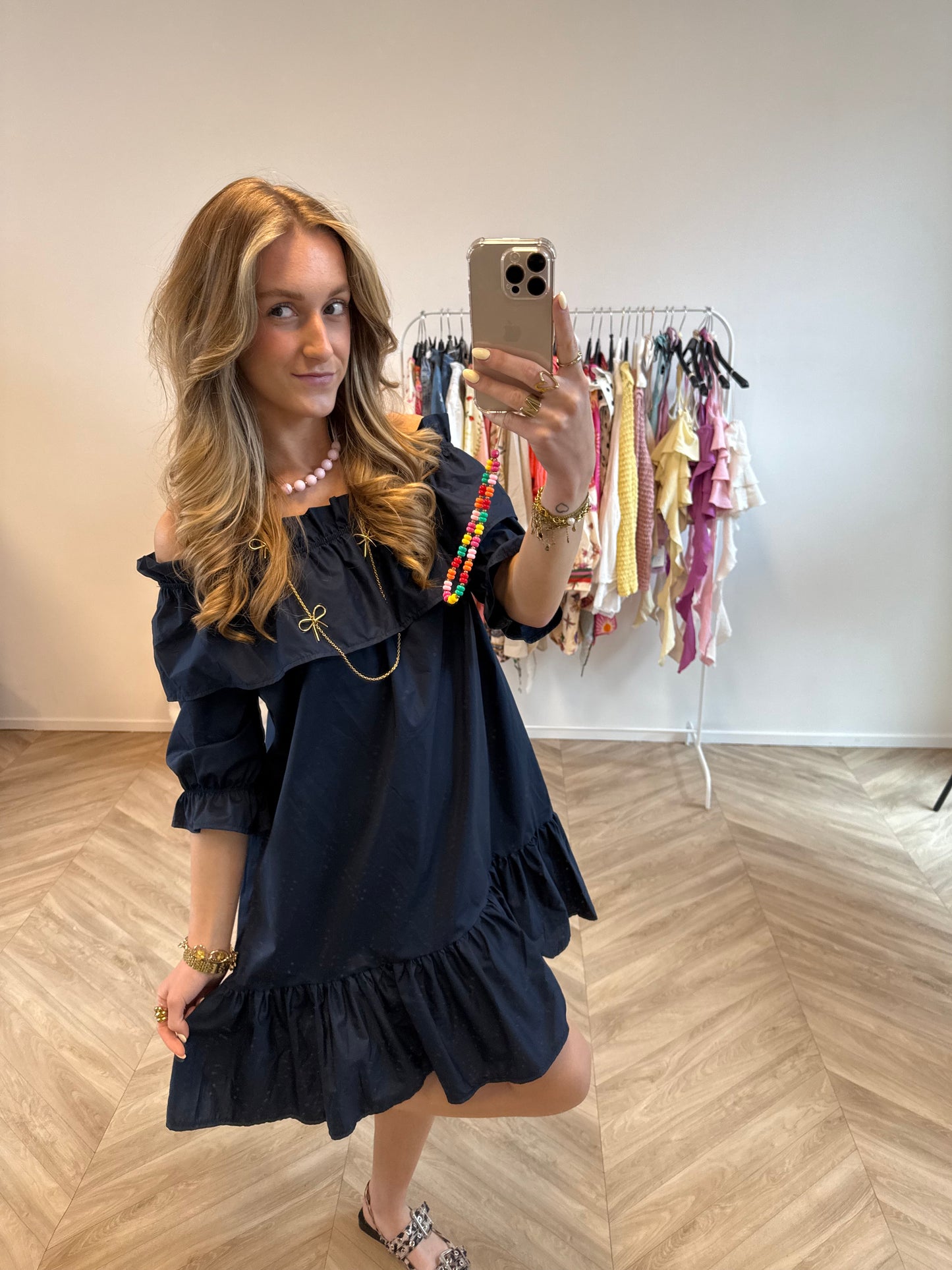 Jade Dress Navy