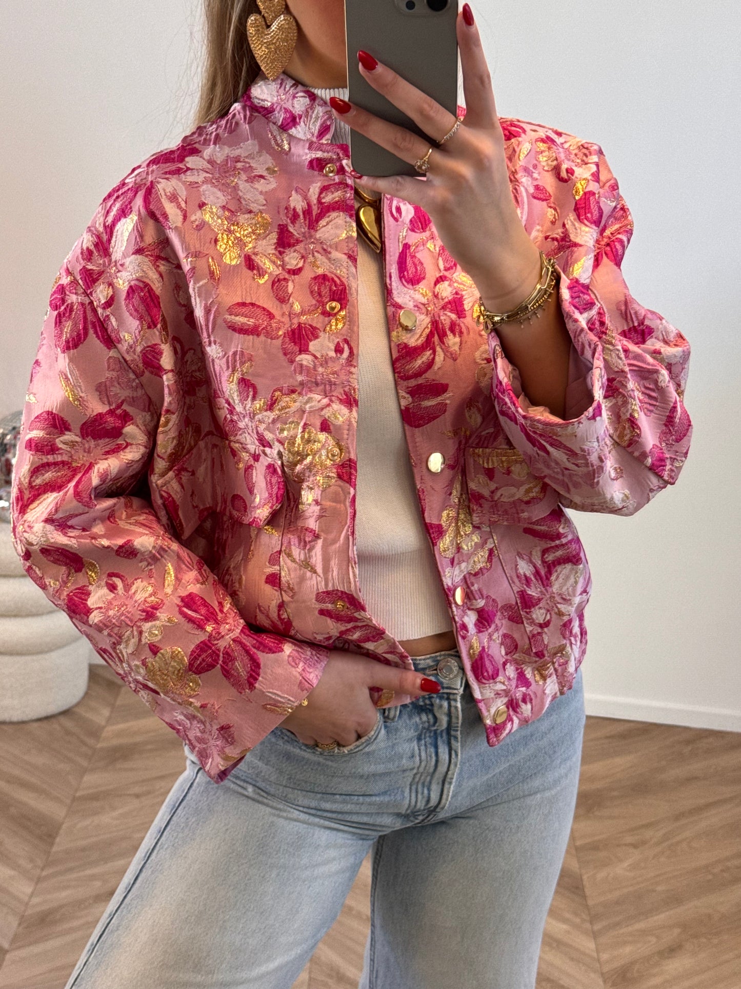 Lieve Bomber Roze