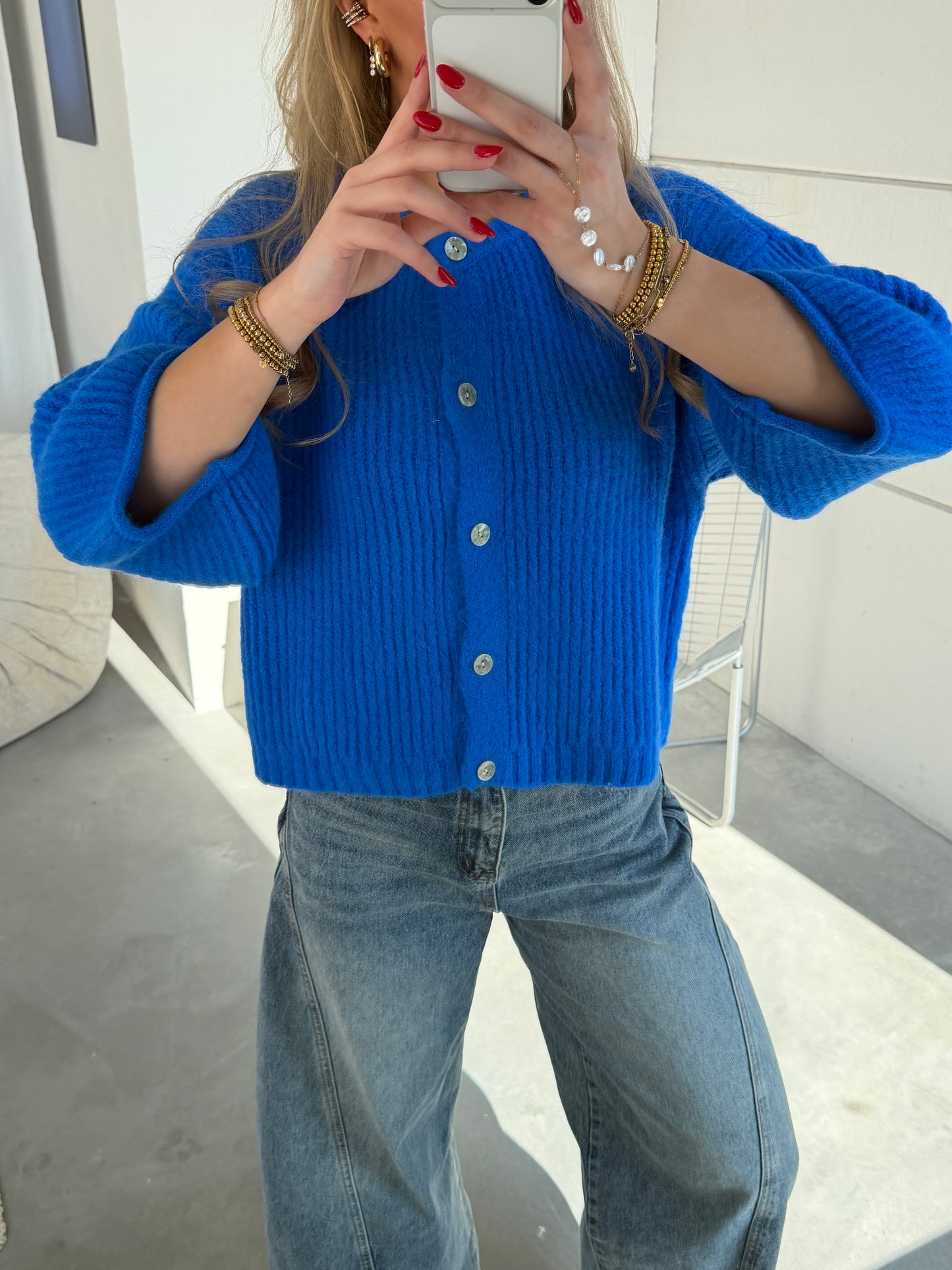 Cozy Knit Blauw PRE ORDER