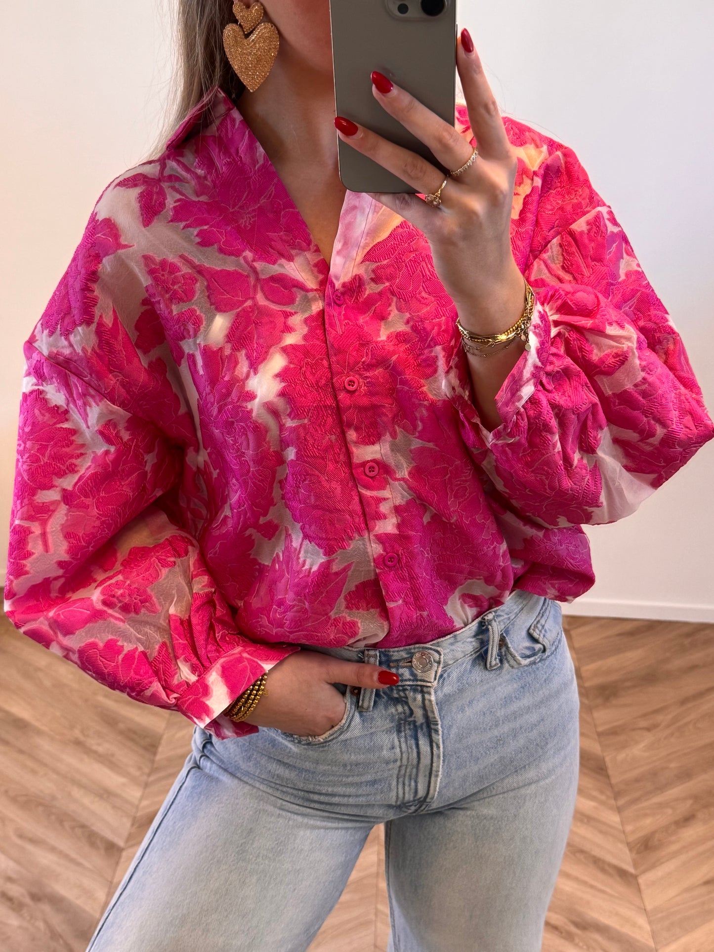 Juna Blouse Roze