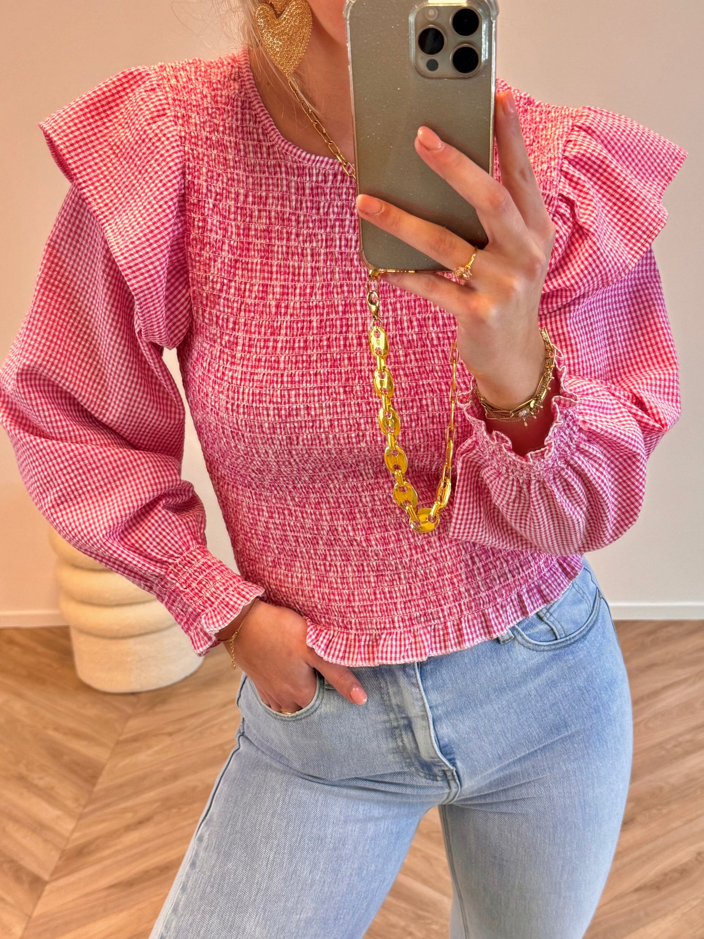 Lou Top Roze
