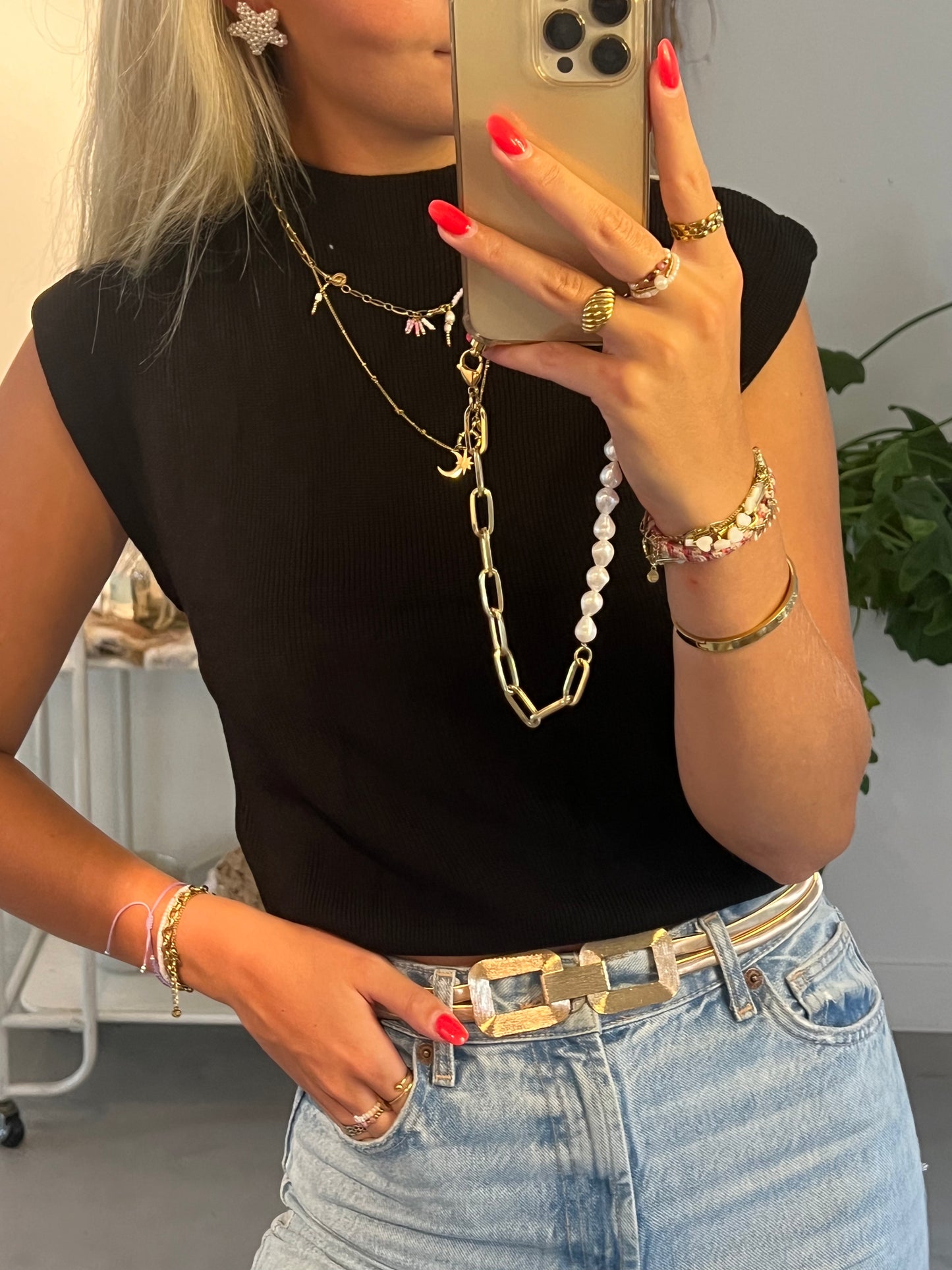 Lisa Top Zwart