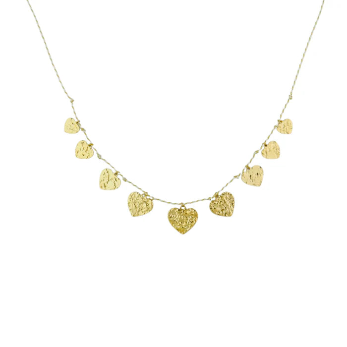 Hanging Love Touw Necklace
