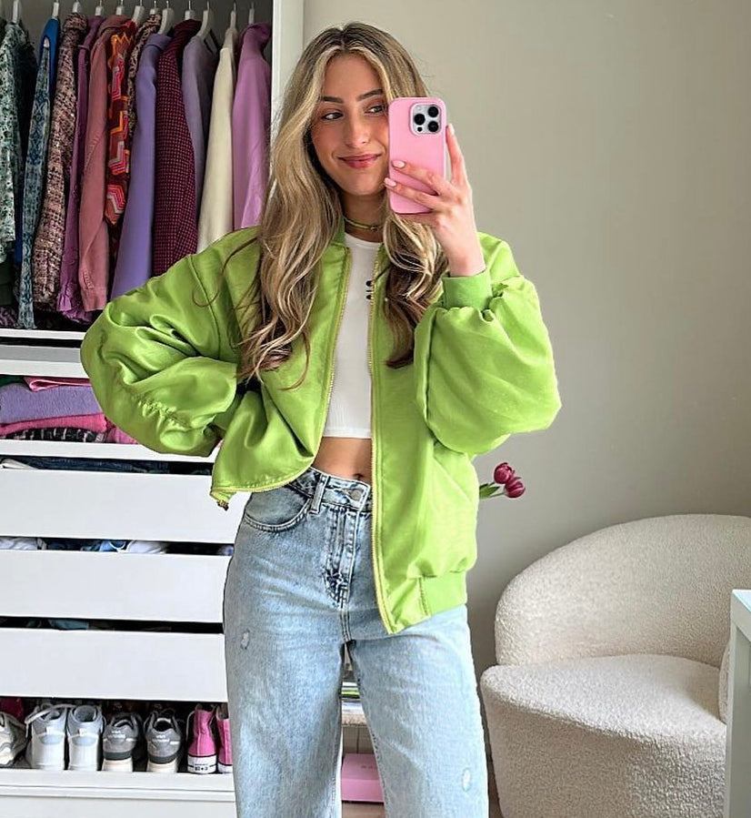 Livia Bomber - Groen