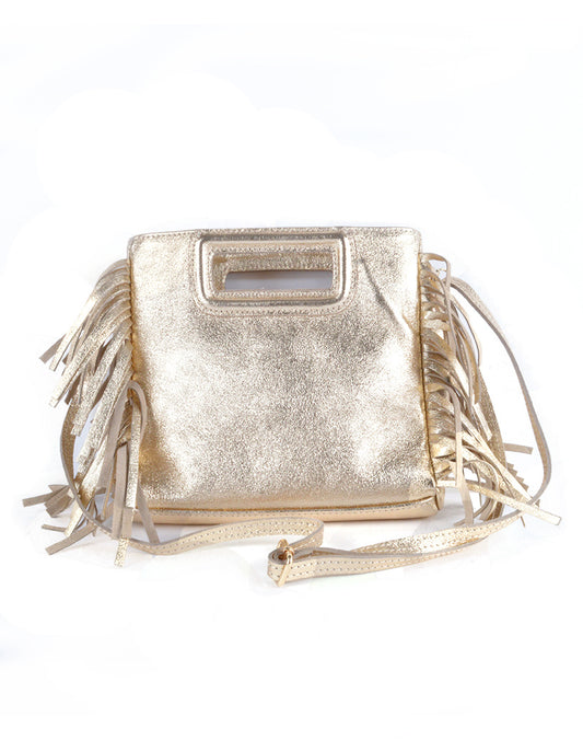 Lot Bag Leather - Gold