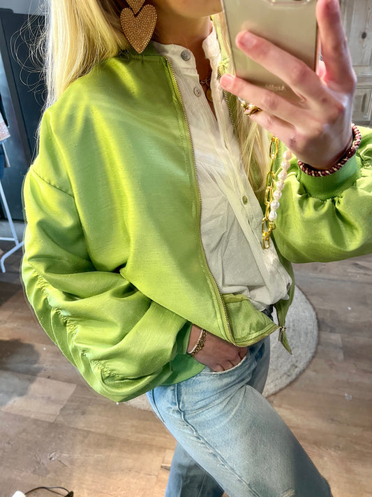 Livia Bomber - Groen