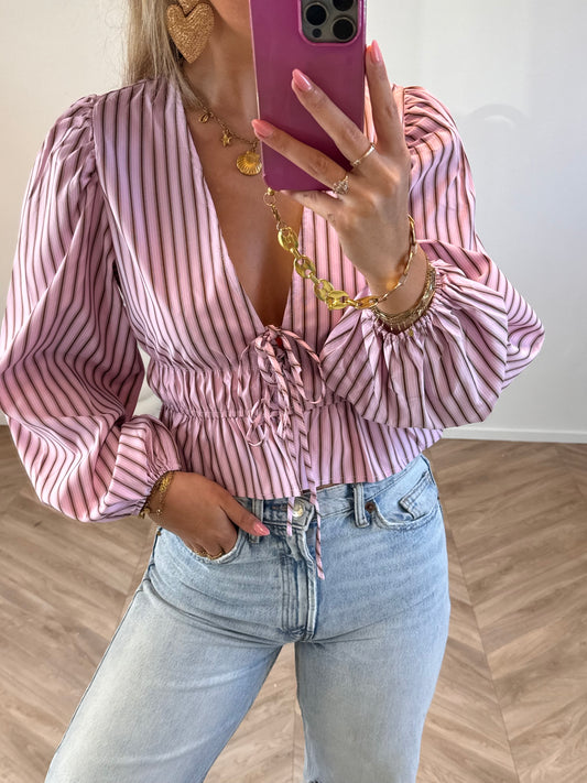 Bo Blouse Roze