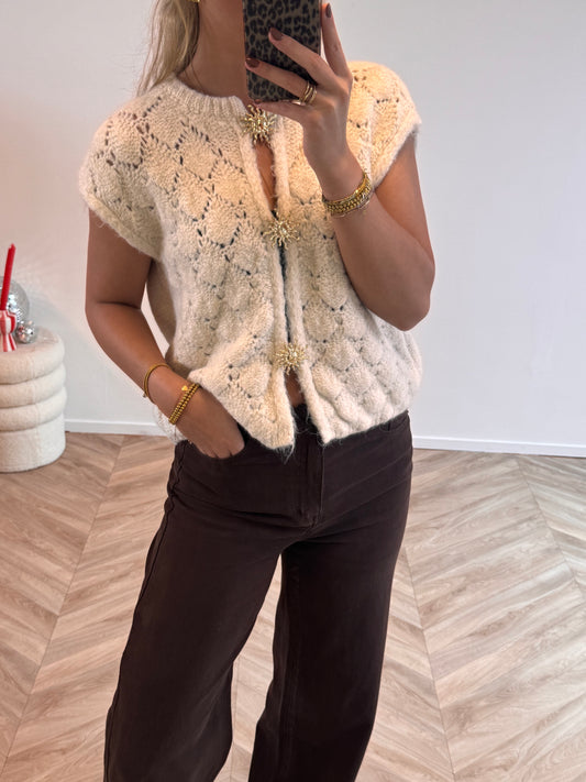 Fien Top Creme