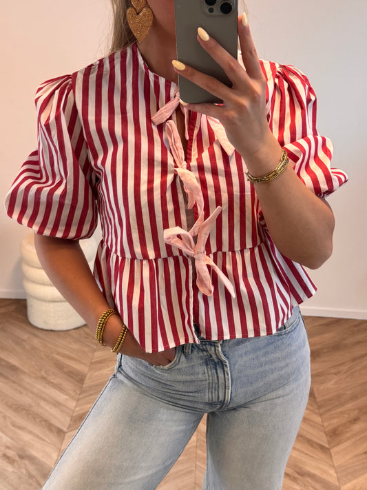 Lola Striped Blouse