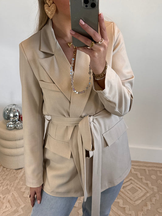 Merel Blazer Beige