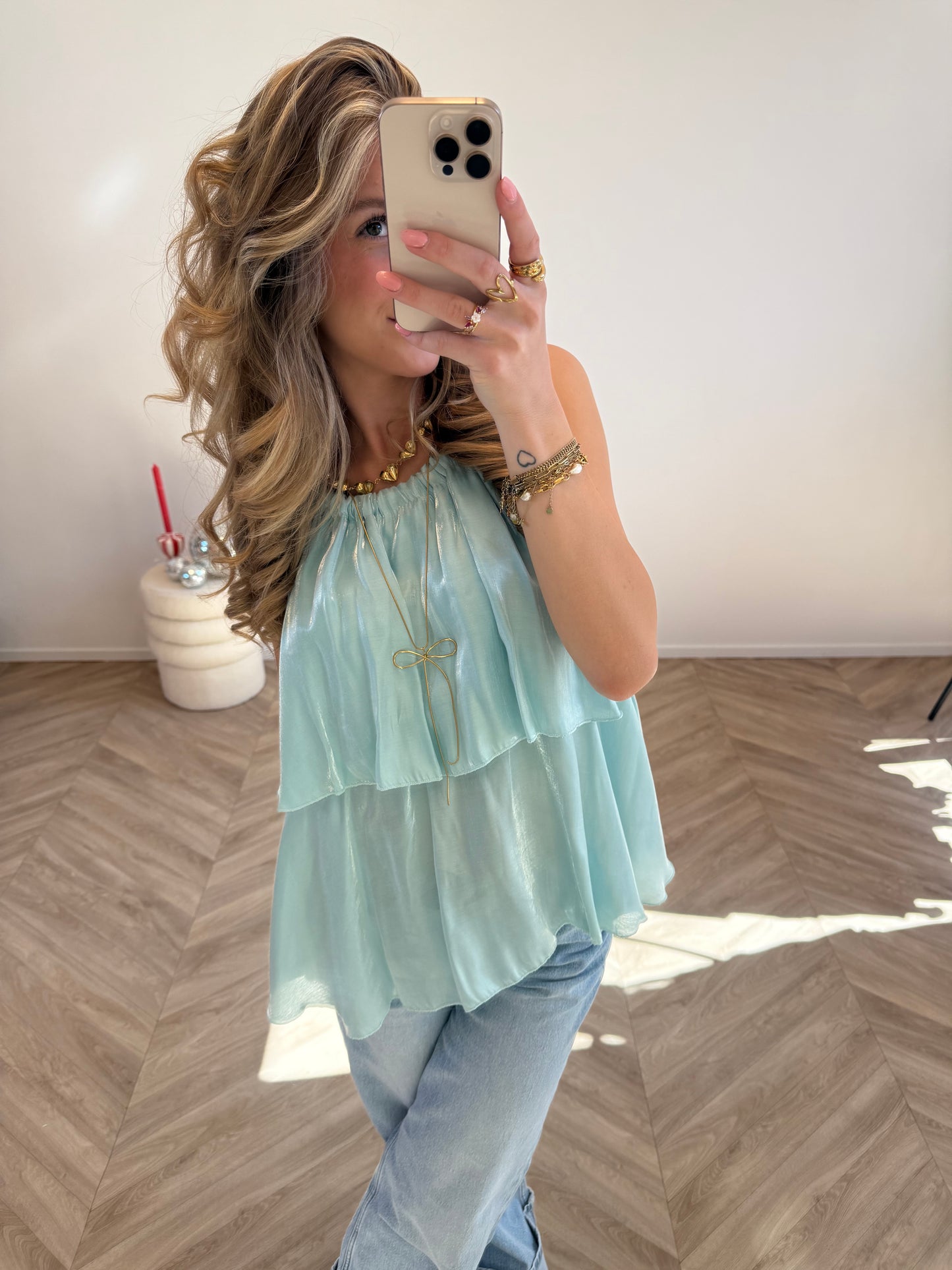 Loua Top Aqua