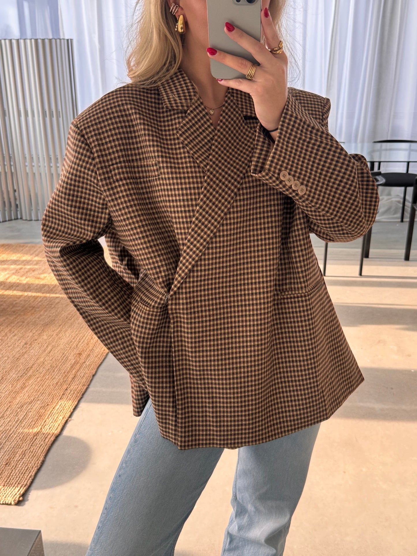 Jasmijn Blazer Camel PRE ORDER