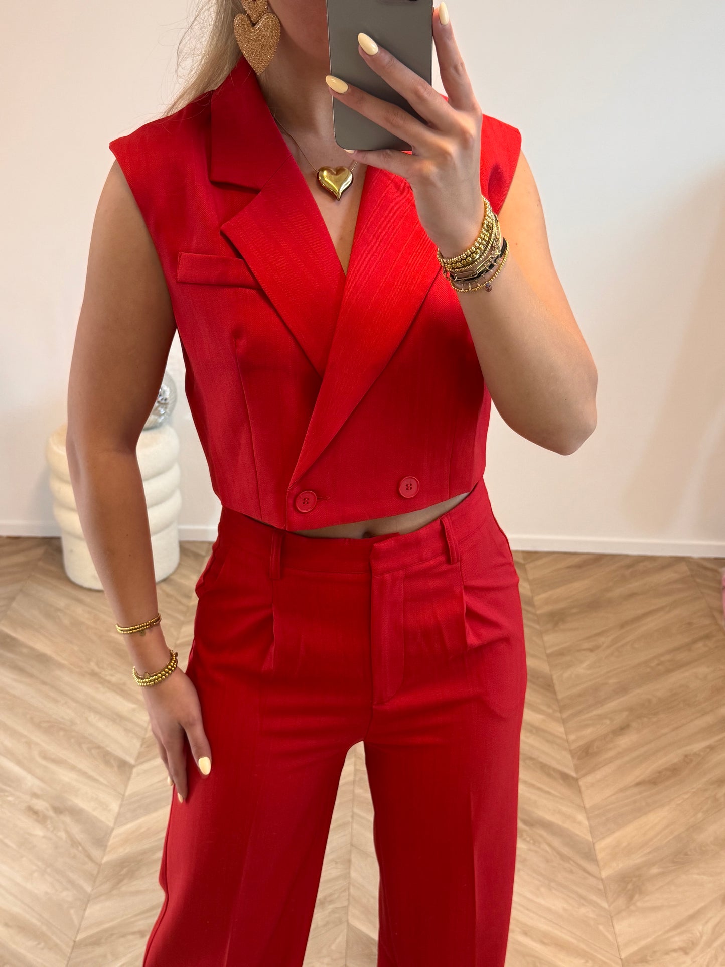 Floor Broek Rood PRE ORDER