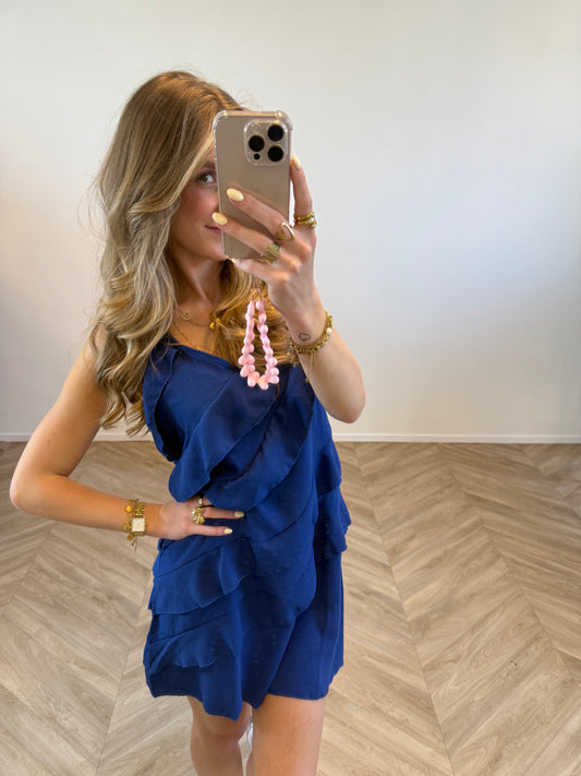 Summer Ruffle Jurkjes Blauw