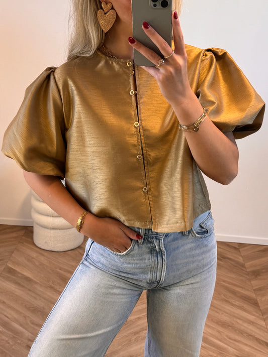 Fien Blouse Goud