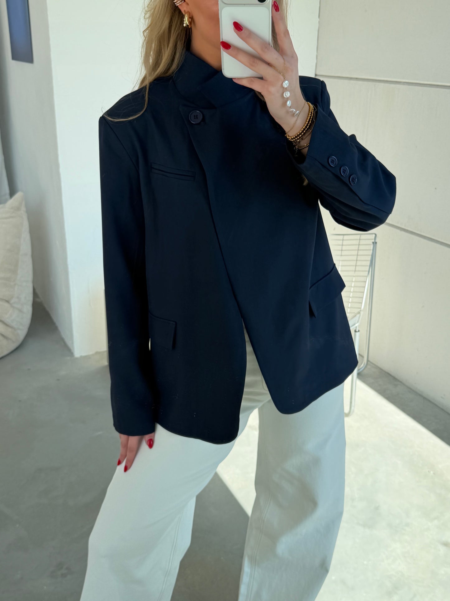Lieve Blazer Navy