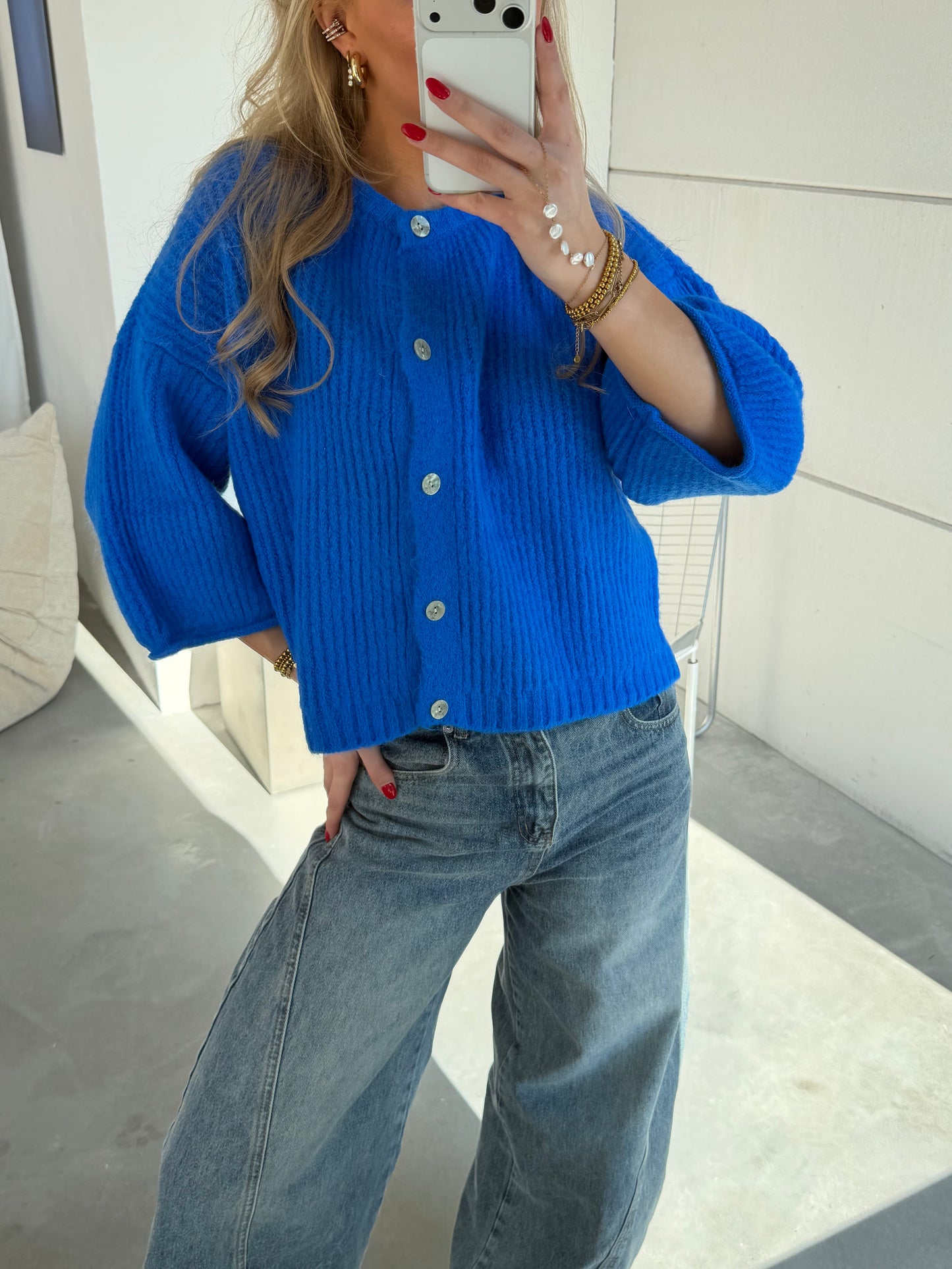 Cozy Knit Blauw PRE ORDER