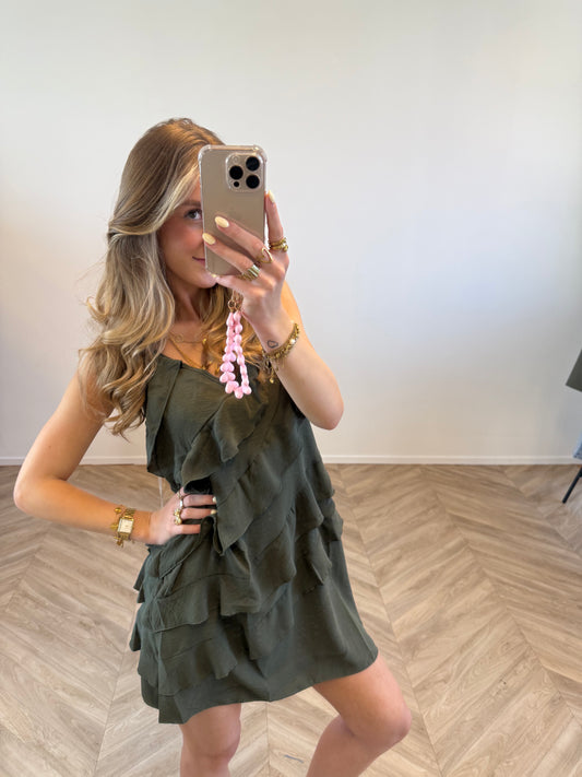 Summer Ruffle Jurkjes Groen