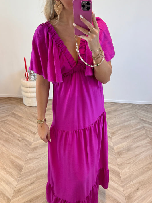 Long Dress Fuchsia